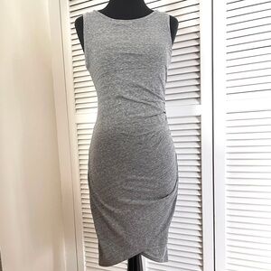 NWT Leith Heather Gray Bodycon Dress S